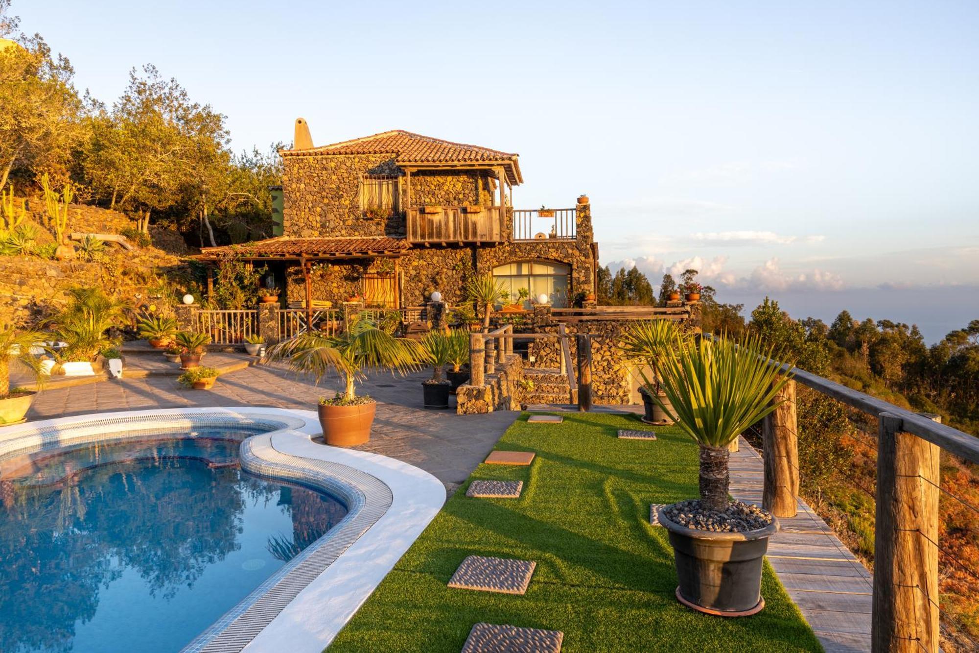 Casa Rural La Perla Negra อิคอดเดลอสวินอส ภายนอก รูปภาพ